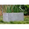 imageKante 232quot L Long Rectangular Concrete Planter Large Outdoor Indoor Garden Pots with Drainage Hole and Rubber Plug Pure WhiteNatural Concrete