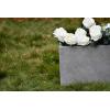 imageKante 232quot L Long Rectangular Concrete Planter Large Outdoor Indoor Garden Pots with Drainage Hole and Rubber Plug Pure WhiteNatural Concrete