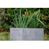 imageKante 232quot L Long Rectangular Concrete Planter Large Outdoor Indoor Garden Pots with Drainage Hole and Rubber Plug Pure WhiteNatural Concrete