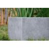 imageKante 232quot L Long Rectangular Concrete Planter Large Outdoor Indoor Garden Pots with Drainage Hole and Rubber Plug Pure WhiteNatural Concrete