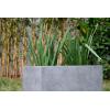 imageKante 232quot L Long Rectangular Concrete Planter Large Outdoor Indoor Garden Pots with Drainage Hole and Rubber Plug Pure WhiteNatural Concrete