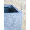 imageKante 232quot L Long Rectangular Concrete Planter Large Outdoor Indoor Garden Pots with Drainage Hole and Rubber Plug Pure WhiteSlate Gray