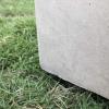 imageKante 232quot L Long Rectangular Concrete Planter Large Outdoor Indoor Garden Pots with Drainage Hole and Rubber Plug Pure WhiteWeathered Concrete