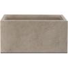 imageKante 236quot L Rectangular Concrete Planters Outdoor Indoor Modern Plant Pot with Drainage Hole and Rubber Plug for Garden Patio Pure White FinishWeathered Concrete