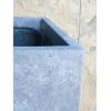 imageKante 157quot H Tall Rectangular Concrete Planters Outdoor Indoor Lightweight Plant Pots with Drainage Hole and Rubber Plug Modern Style for Home Garden Patio CharcoalSlate Gray