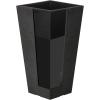 imageKante 22 Inch Tall Planter Set of 2 Large Taper Planter for Outdoor Indoor Garden Patio Front Door BlackBlack