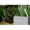 imageKante 157quot H Tall Rectangular Concrete Planters Outdoor Indoor Lightweight Plant Pots with Drainage Hole and Rubber Plug Modern Style for Home Garden Patio Natural Concrete19 Inch Tall