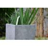 imageKante 157quot H Tall Rectangular Concrete Planters Outdoor Indoor Lightweight Plant Pots with Drainage Hole and Rubber Plug Modern Style for Home Garden Patio Natural Concrete19 Inch Tall