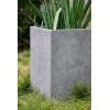 imageKante 157quot H Tall Rectangular Concrete Planters Outdoor Indoor Lightweight Plant Pots with Drainage Hole and Rubber Plug Modern Style for Home Garden Patio Natural Concrete19 Inch Tall
