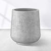 imageKante 153quot116quot82quot Dia Round Concrete Planter Large Outdoor Indoor Planter Pots Containers with Drainage Holes and Rubber Plug for Home Garden Patio Gray ConcreteGray Concrete