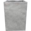imageKante 157quot H Tall Rectangular Concrete Planters Outdoor Indoor Lightweight Plant Pots with Drainage Hole and Rubber Plug Modern Style for Home Garden Patio Natural Concrete19 Inch Tall
