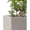 imageKante Hexagon Concrete Planter 173 Inch Tall Outdoor Indoor Flower Pots with Drainage Holes and Rubber Plug for Home Patio Garden Weathered ConcreteWeathered Concrete