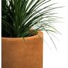 imageKante 98quot126quot157quot Dia Round Concrete Planter Set of 3 Modern Style Large Cylindrical Plant Pot with Drainage Hole and Rubber Plug for Indoor Outdoor Patio BlackIron Oxide