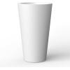 imageKante Tall Concrete Planter Set of 2 158 Inch Height Large Flower Pot for Indoor Outdoor Plants Suitable for Home Patio Garden Porch Weathered ConcreteWhite