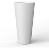 imageKante Tall Concrete Planter Set of 2 158 Inch Height Large Flower Pot for Indoor Outdoor Plants Suitable for Home Patio Garden Porch Weathered ConcreteWhite
