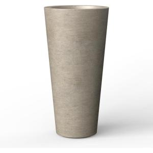 imageKante Tall Concrete Planter Set of 2 158 Inch Height Large Flower Pot for Indoor Outdoor Plants Suitable for Home Patio Garden Porch Weathered ConcreteWeathered Concrete