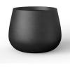 imageKante Curva Series Planter 102 Inch Round Concrete Flower Pot with Draiange Hole and Rubber Plug Suitable for Indoor Plants Home Garden Patio BlackBlack