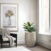 imageKante Tall Concrete Planter 217Inch Height Gray Large Indoor Outdoor Plant Pot with Drainage Hole for Patio Garden Home Modern Decor for Flowers and TreeWeathered Concrete