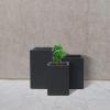 imageKante 185quot157quot126quot H Tall Rectangular Concrete Planters Set of 3 Outdoor Indoor Lightweight Plant Pots with Drainage Hole and Rubber Plug Modern Style for Home Garden Patio Slate GrayCharcoal