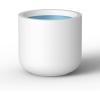 imageKante Round Concrete Planter 138 Inch Dia ClassicStyle Large Pot with Drainage White Finish with Aqua Blue Interior for Indoor ampamp Outdoor Plants Home Patio and GardenWhite