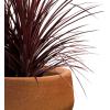 imageKante 196quot157quot118quot Dia Round Concrete Planters Set of 3 Outdoor Indoor Large Plant Pots with Drainage Hole Modern Curvaceous Design Weathered ConcreteIron Oxide