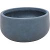 imageKante 196quot157quot118quot Dia Round Concrete Planters Set of 3 Outdoor Indoor Large Plant Pots with Drainage Hole Modern Curvaceous Design Weathered ConcreteCharcoal