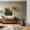 imageKante Large Round Concrete Planter 173quot Dia ClassicStyle Plant Pot with Drainage Hole Ideal for Home Patio Garden Flowers Trees Weathered Concrete Finish with Warm Brown InteriorCharcoal