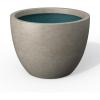 Weathered Concrete With Green Interior