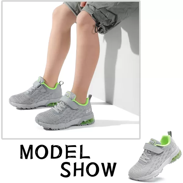 PERSOUL Air Shoes for Boys Girls Kids Children Tennis Sports Athletic Gym Running Sneakers