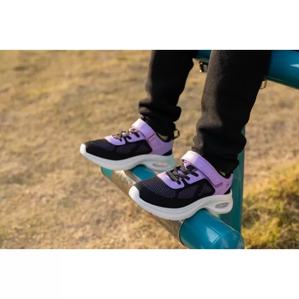 PERSOUL Kids Air Running Shoes Boys Girls Children Slip On Walking Tennis Sneakers Athletic Lightweight Shoes