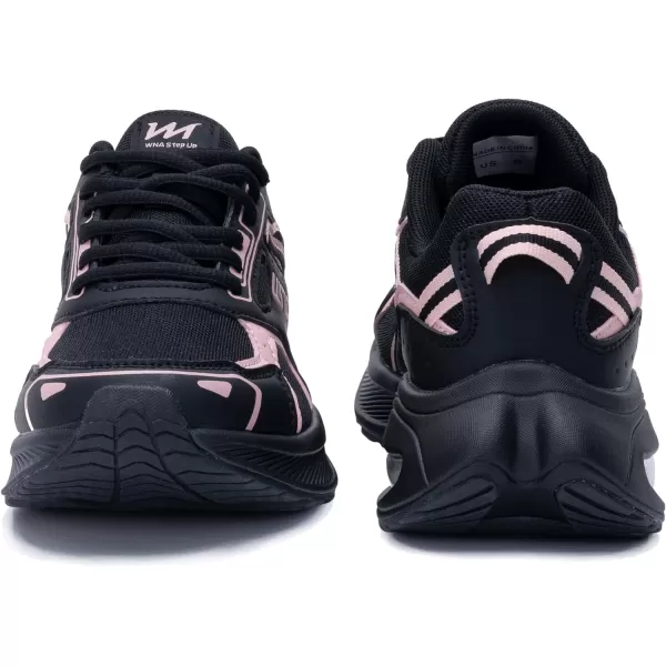 PERSOUL Women Running Shoes Athletic Tennis Sneakers Lightweight Air Cushion Mesh Breathable Walking Workout Jogging Gym Women Shoes