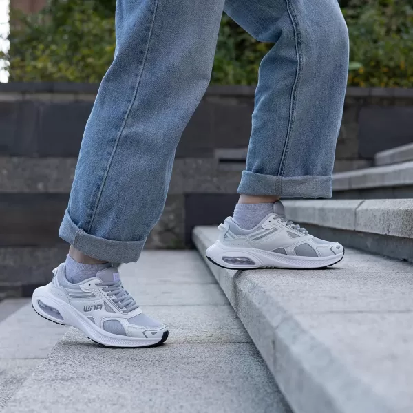 PERSOUL Women Running Shoes Athletic Tennis Sneakers Lightweight Air Cushion Mesh Breathable Walking Workout Jogging Gym Women Shoes