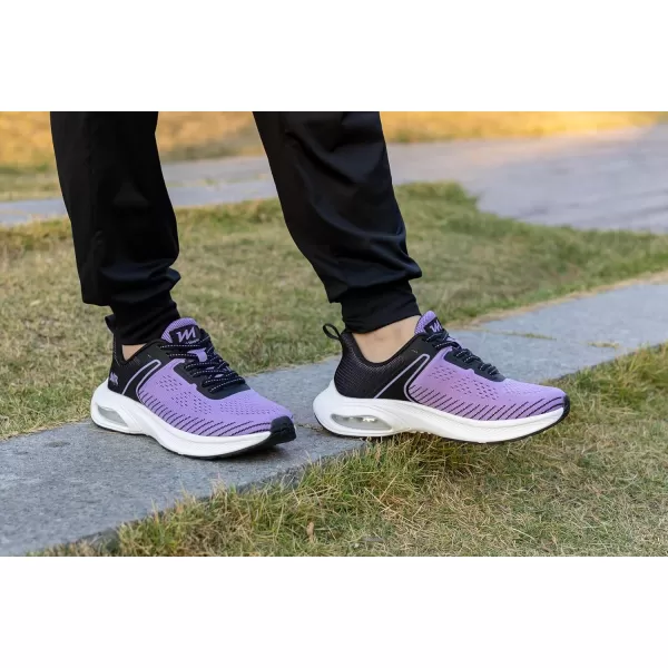 PERSOUL Women Tennis Running Shoes Air Athletic Lightweight Mesh Outdoor Sneakers Breathable Walking Workout Jogging Gym Non Slip Footwear