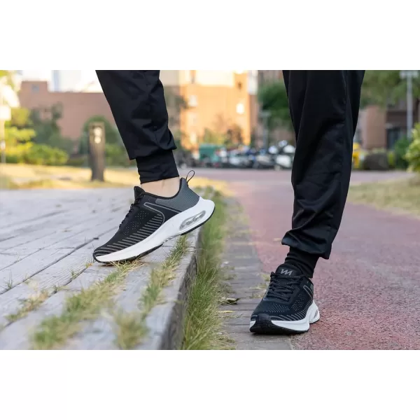 PERSOUL Women Tennis Running Shoes Air Athletic Lightweight Mesh Outdoor Sneakers Breathable Walking Workout Jogging Gym Non Slip Footwear