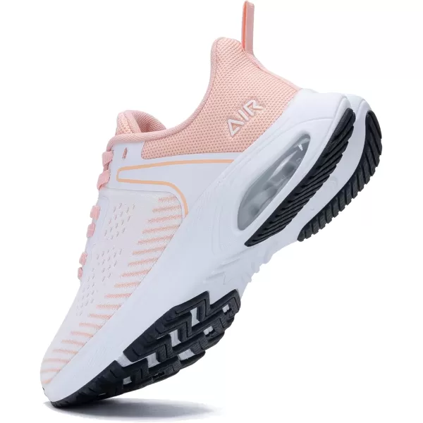 PERSOUL Women Tennis Running Shoes Air Athletic Lightweight Mesh Outdoor Sneakers Breathable Walking Workout Jogging Gym Non Slip Footwear