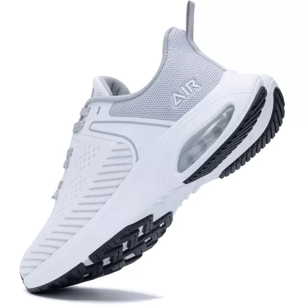 PERSOUL Women Tennis Running Shoes Air Athletic Lightweight Mesh Outdoor Sneakers Breathable Walking Workout Jogging Gym Non Slip Footwear