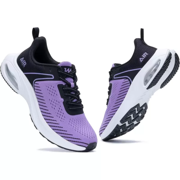 PERSOUL Women Tennis Running Shoes Air Athletic Lightweight Mesh Outdoor Sneakers Breathable Walking Workout Jogging Gym Non Slip Footwear