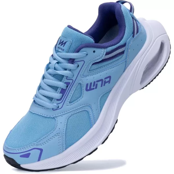 PERSOUL Women Running Shoes Athletic Tennis Sneakers Lightweight Air Cushion Mesh Breathable Walking Workout Jogging Gym Women Shoes
