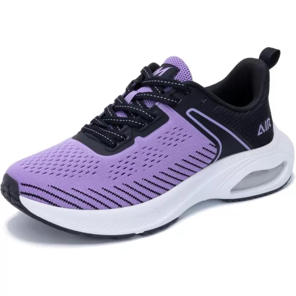 PERSOUL Women Tennis Running Shoes Air Athletic Lightweight Mesh Outdoor Sneakers Breathable Walking Workout Jogging Gym Non Slip Footwear