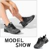 imagePERSOUL Air Shoes for Boys Girls Kids Children Tennis Sports Athletic Gym Running SneakersBlack Grey