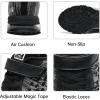 imagePERSOUL Air Shoes for Boys Girls Kids Children Tennis Sports Athletic Gym Running SneakersBlack Grey
