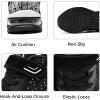 imagePERSOUL Air Shoes for Boys Girls Kids Children Tennis Sports Athletic Gym Running SneakersBlack1