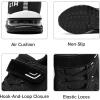 imagePERSOUL Air Shoes for Boys Girls Kids Children Tennis Sports Athletic Gym Running SneakersBlack2
