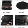 imagePERSOUL Air Shoes for Boys Girls Kids Children Tennis Sports Athletic Gym Running SneakersBlackorange