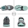 imagePERSOUL Air Shoes for Boys Girls Kids Children Tennis Sports Athletic Gym Running SneakersDark Grey Green