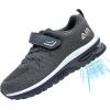 imagePERSOUL Air Shoes for Boys Girls Kids Children Tennis Sports Athletic Gym Running SneakersDarkgrey