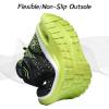 imagePERSOUL Air Shoes for Boys Girls Kids Children Tennis Sports Athletic Gym Running SneakersGreen