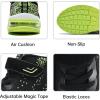 imagePERSOUL Air Shoes for Boys Girls Kids Children Tennis Sports Athletic Gym Running SneakersGreen