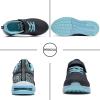 imagePERSOUL Air Shoes for Boys Girls Kids Children Tennis Sports Athletic Gym Running SneakersGreyblue