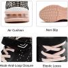 imagePERSOUL Air Shoes for Boys Girls Kids Children Tennis Sports Athletic Gym Running SneakersPeachblack